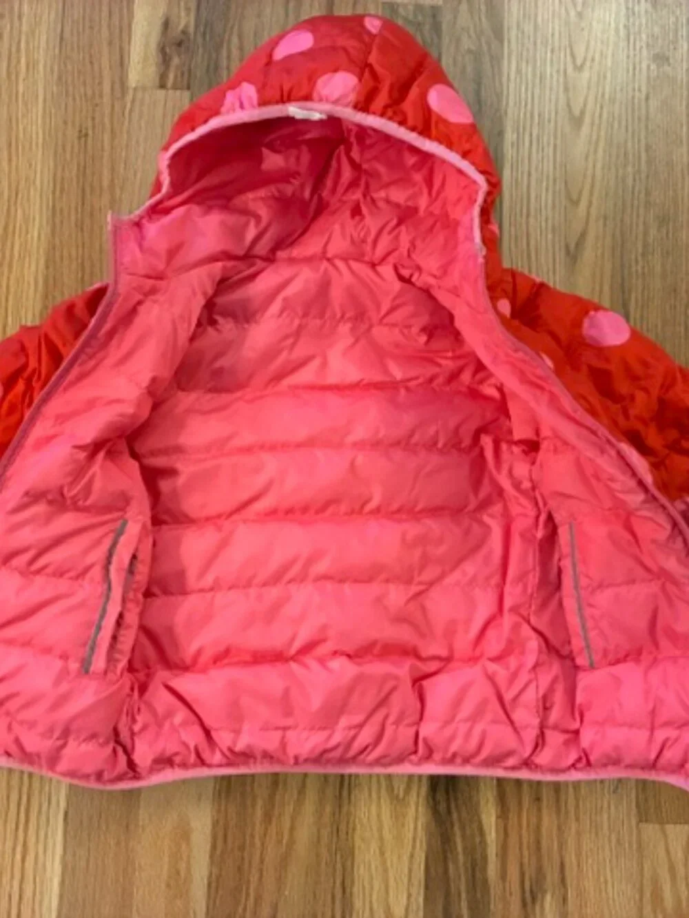 Hanna Andersson Reversible Print Puffer Jacket